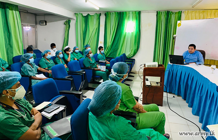 Capacity Building Session for the ICU staff at Colombo Army Hospital Held