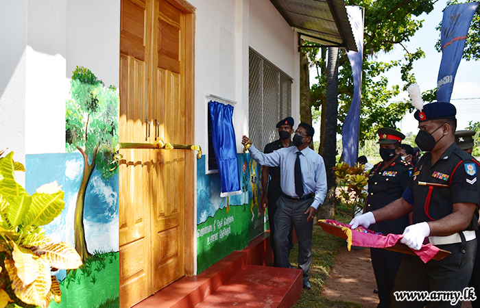 592 Brigade Troops-Built New Pre-School Building Warmed