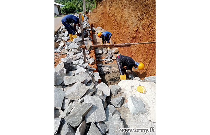 Engineer Services Troops Undertake One More Presidential Project in Galle 