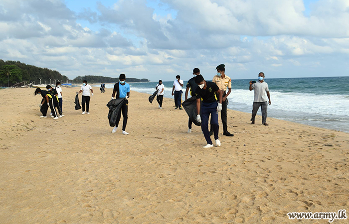 All Environment-Conscious Army, Navy, Police & Civil Personnel Clean Beach Patch