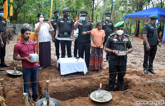 மியூசியஸ் மகளிர் கல்லூரி மாணவிகளின் உதவியுடன் வறிய குடும்பத்திற்கு வீடு நிர்மாணம்