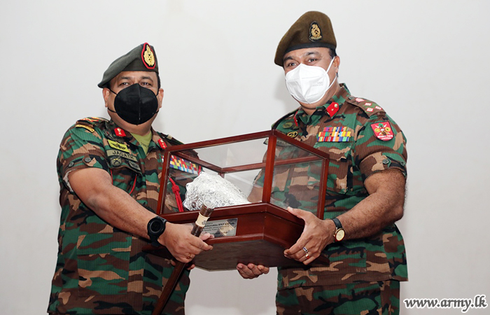 Military Farewell Held at SFHQ-J for Outgoing Jaffna Commander