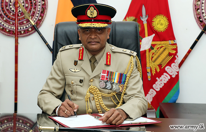 New Jaffna Commander During Brief Ceremony Takes over Office