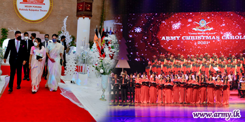 Army Choirs Enriching Christmas Spirits Join Celebrating Yuletide at Nelum Pokuna