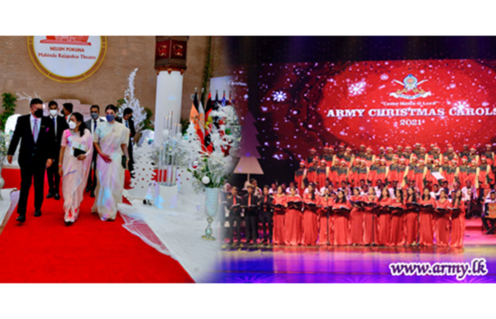 Army Choirs Enriching Christmas Spirits Join Celebrating Yuletide at Nelum Pokuna