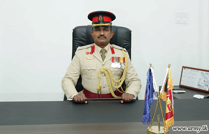 Brigadier Roshan Jayamanna, New Commandant Combat Training School Begins Duties 