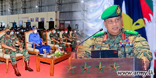 Gen Shavendra Silva Extends Seasonal New Year Greetings to Jaffna-based Tri Service Troops