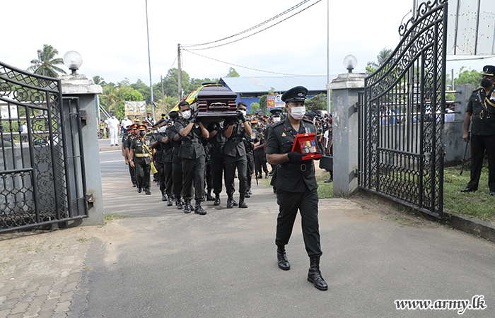 Brigadier Panduka Perera Bids Farewell in Military Funeral