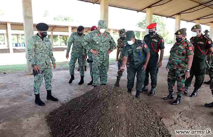 SF-J Commander Inspects Fertilizer Sites