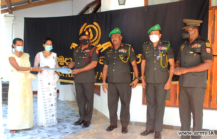 With Commander's & ASVU's Patronage, NCO Gets New House after Fire Burnt His Previous One