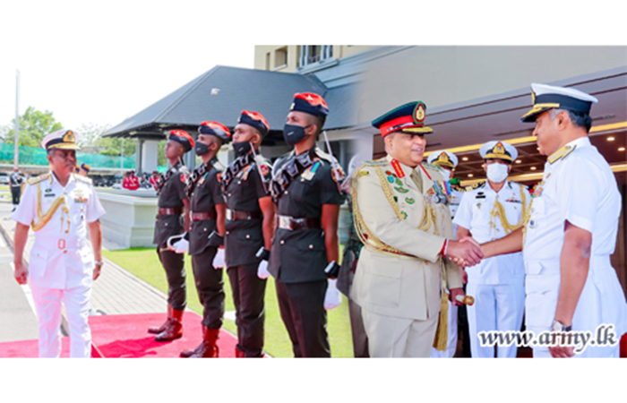 Bangladesh’s Chief of Naval Staff Extends Courtesies to General Shavendra Silva