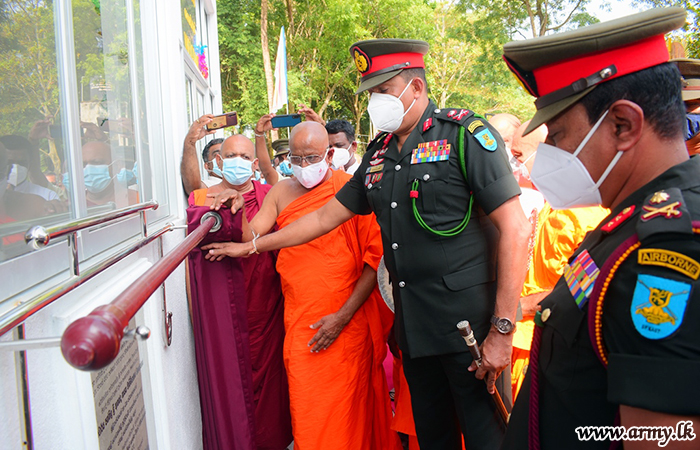 East Commander Attends New School Building Opening Ceremony 
