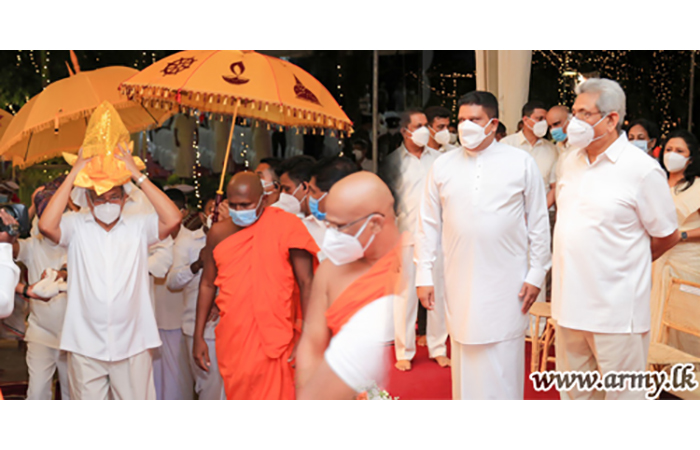 Annual 'Jaya Pirith' at BMICH Compound Invokes Blessings on the Nation