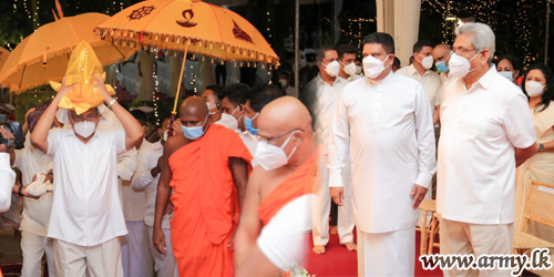 Annual 'Jaya Pirith' at BMICH Compound Invokes Blessings on the Nation