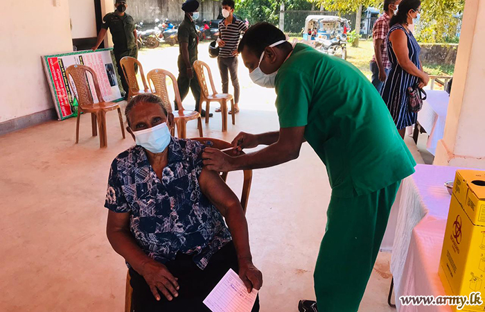 SF-West Troops Launch 'Booster' Vaccination Drive in 8 Districts