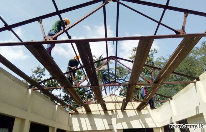 Army Renovation of School Hostel, Now Underway