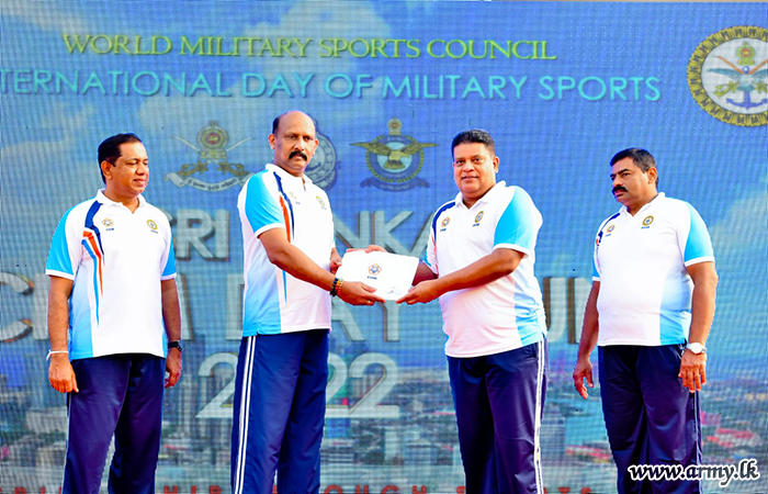 Secy Defence & Security Chiefs Join CISM Day Run 