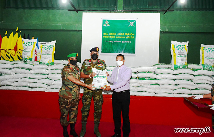 Army-Produced Organic Fertilizer Stocks Delivered for Distribution