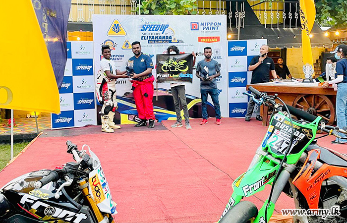 SLCMP Rider Wins Second Place in Eliyakanda Motor Cross