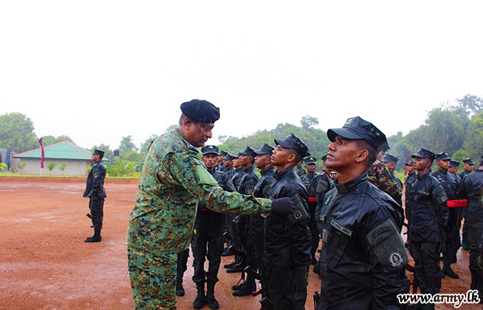 Well-trained 330 Air Mobile Brigade Troops Receive Their Insignia