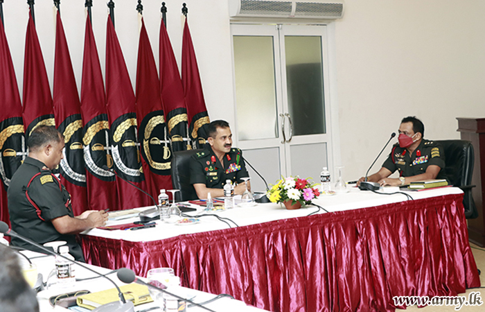 Chief of Staff Conducts Admin Inspection at CR Regimental HQ