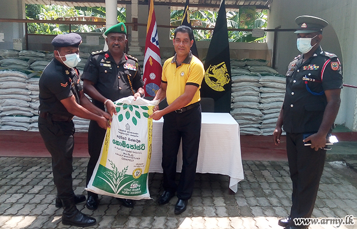 121 Brigade - Processed Organic Fertilizer Stock Delivered