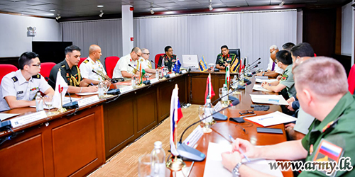 Chief of Defence Staff Enlightens Defence Advisers/ Attaches on the Status Quo        