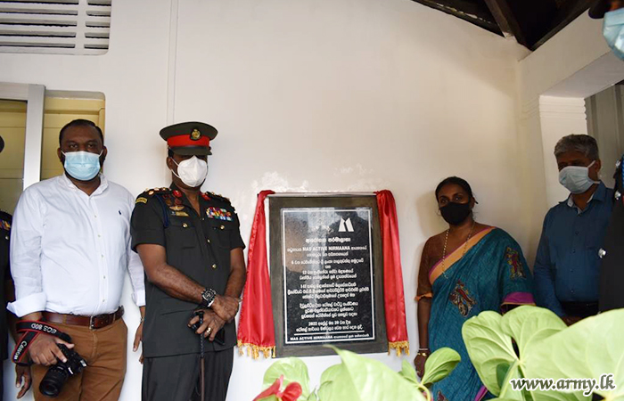West Troops Renovate Abandoned Ward at Divulapitiya