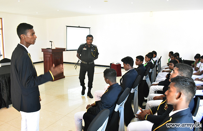 50 Jaffna School Cadets Undergo Leadership Training