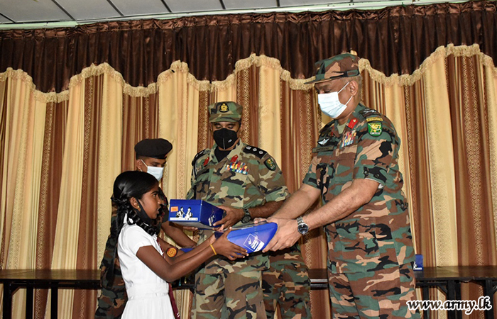 543 Brigade Troops with Sponsorship Provide School Shoes