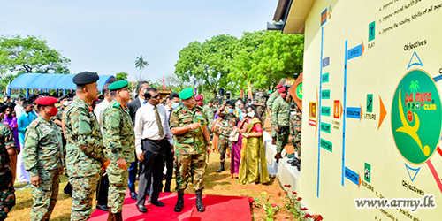 Refreshingly New Multi Purpose CIMIC Park in 51 Division Area Gifted to Jaffna Civilians