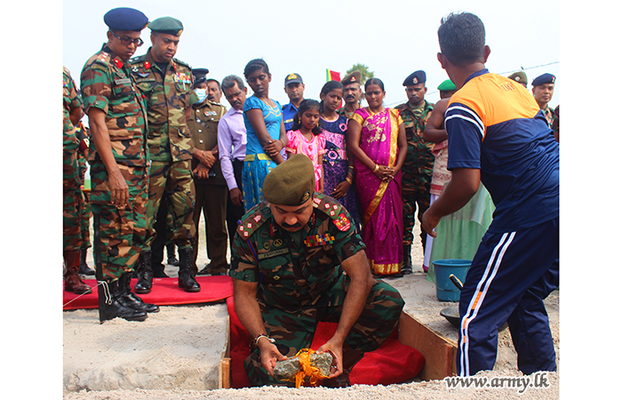 යාපනය භටපිරිස් විසින් තවත් නව නිවසක් ඉදිකරයි