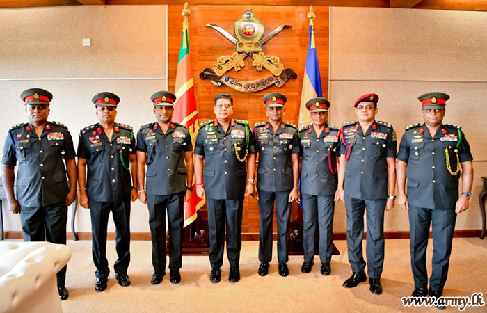 Erstwhile Course Officer Pins Insignia on His Former ‘Officer Cadets’, Now Brigadiers