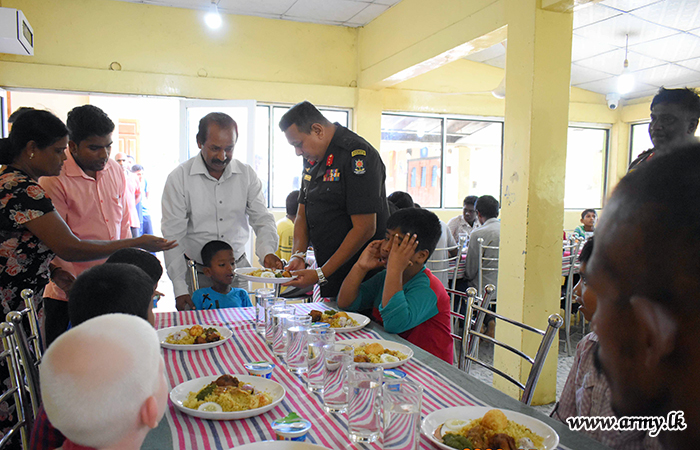 Children with Special Needs Given Lunch