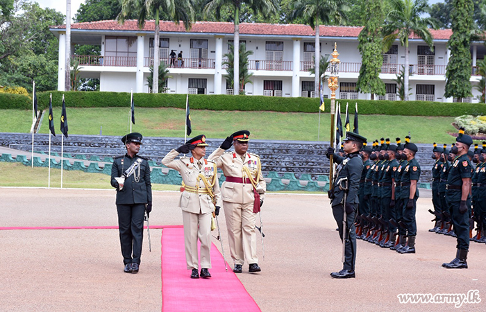 SLSR’s New Colonel of the Regiment Assumes Duties