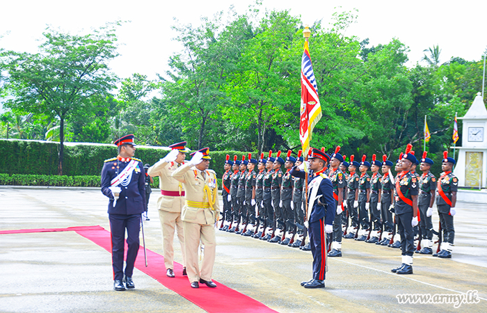 Gemunu Watch New Colonel of the Regiment Begins Duties