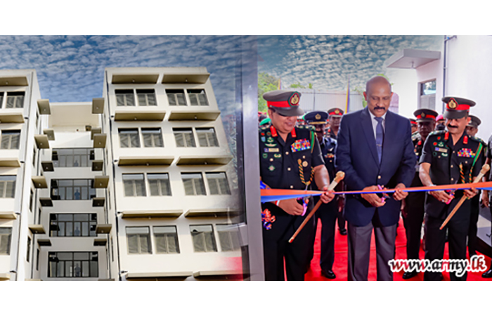 New Accommodation Facility for Other Ranks Serving Defence HQ, Now Opened for Use
