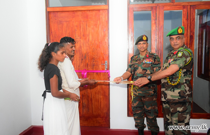 17 SLNG Troops-Built New House for Kuchchaveli Family Warmed During Brief Ceremony