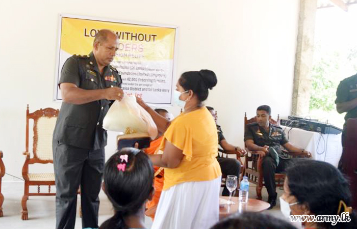 Now, Army-Initiative Gets Dry Rations for 500 Families in Batticaloa