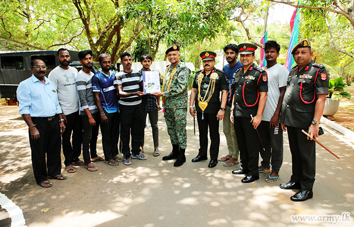 Jaffna Youth Appreciate Outgoing Commander’s Contribution to Sports