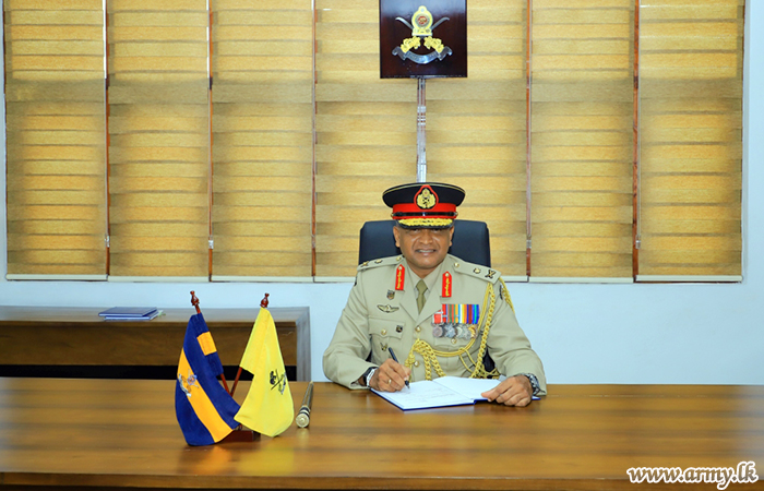 Major General Senerath Yapa, New SLAVF Commandant Begins Office 