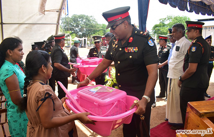 59 Division Coordinates Supply of Essentials to Pregnant Women in Mullaittivu