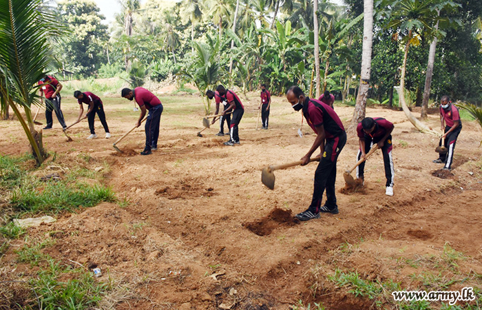 விஜயபாகு காலாட்படை படையணி தலைமையகம் பசுமை விவசாயத்தில் பங்களிப்பு