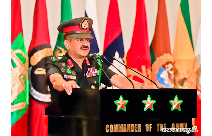 Commander Speaks to Reserve Forces in 53 & 58 Divisions