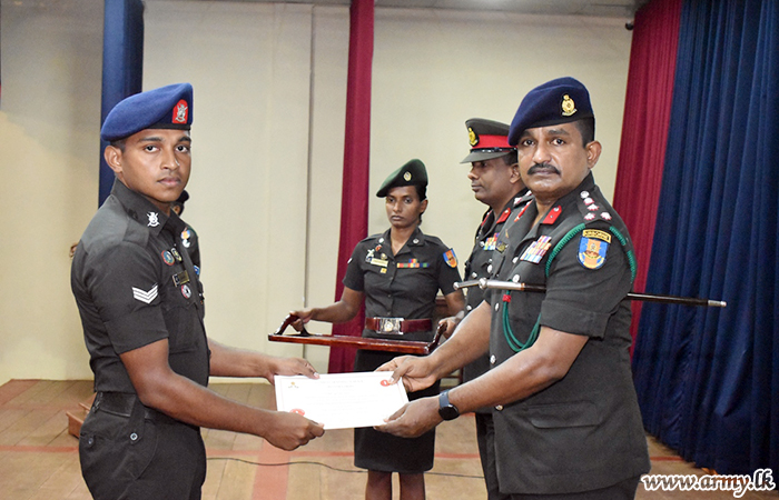 ' Leadership & Career Development ' Course for NCOs at Ampara Ends