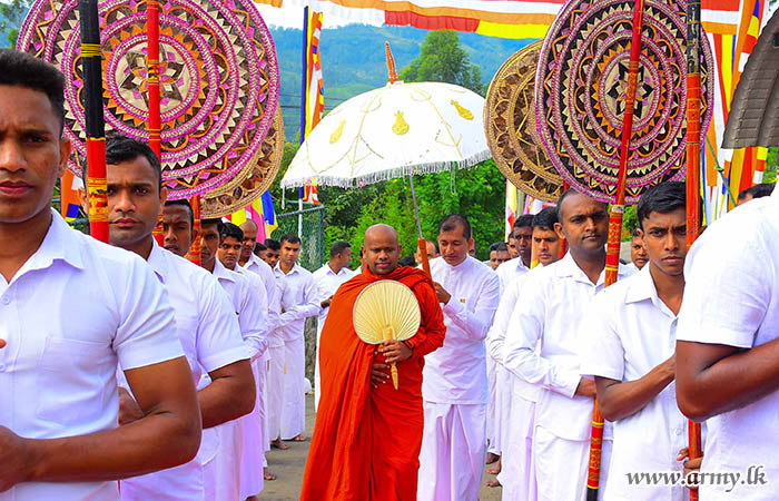 17 ඉංජිනේරු සේවා රෙජිමේන්තුවේ මූලිකත්වයෙන් ධර්ම දේශනාවක්