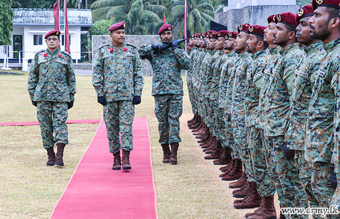 Commando Regiment HQ Salutes Retiring Senior Officer, Major General Anil Samarasiri