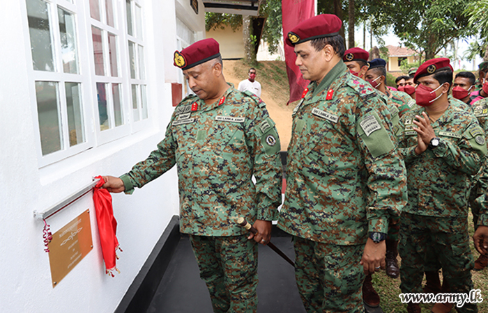 Commandos Refurbish Squash Court & Gymnasium & Vest Them in Troops 