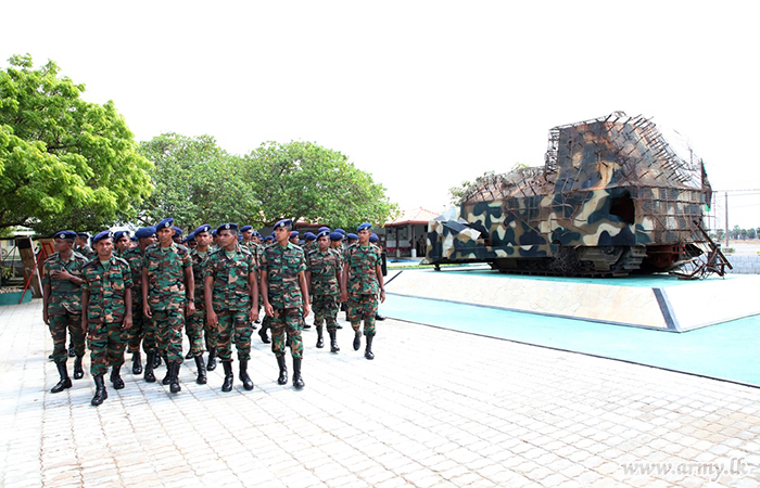 SLMA Officer Cadets Undertake Field Visits to MIR Regimental HQ & SFHQ-Jaffna