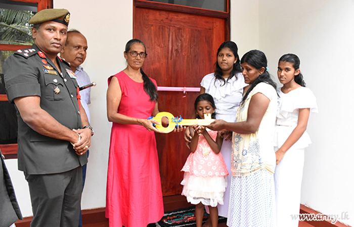 211 Brigade with Sponsor Support Builds New House to Widow & Family